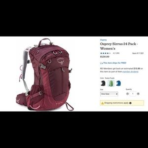 Osprey Sirrus 24